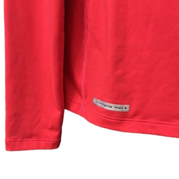 Under Armour ColdGear Long Sleeve Fitted Compression Mock Turtleneneck Shirt - Picture 4 of 10